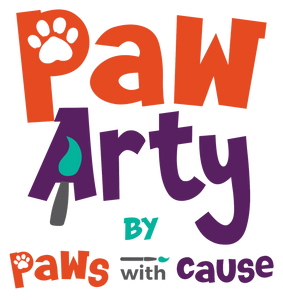 Paws Art Program Marrying Pet Adoption with Artwork | Paw Arty® – PawsWithCause